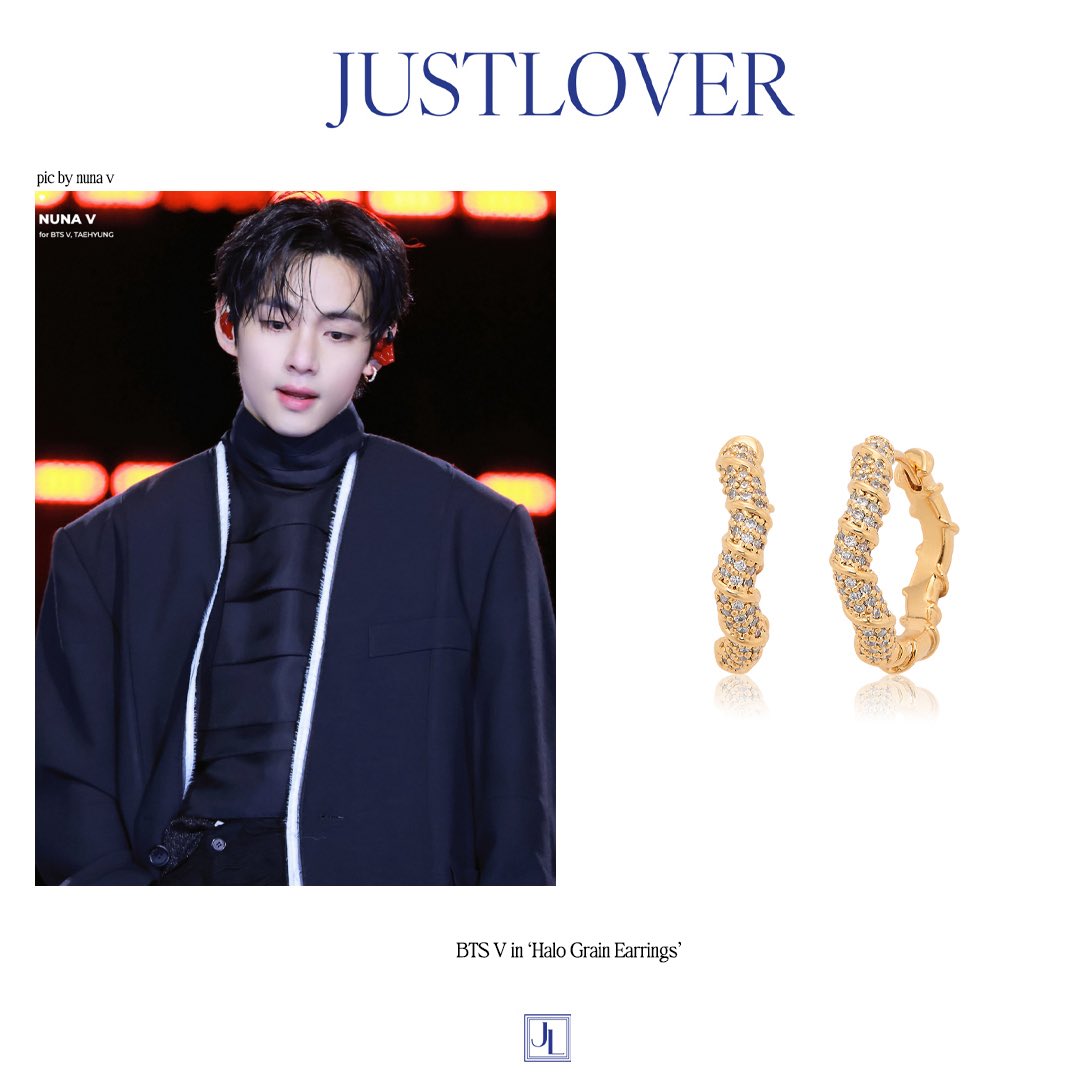 justloveroutfit's tweet photo. BTS V 방탄소년단 뷔 260321 컴백 라이브 착용 귀걸이 정보 ✅
• 브랜드 : 저스트러버 #justlover
• 아이템 : Halo Grain Earrings
• 가격 : 179,000 > 140,000원
• 링크 :
📦https://t.co/ewuXsBQIrB
🌎Worldwide Shipping : https://t.co/3TkX6glpX8
#BTS #TAEHYUNG #태태 #テテ #BTS_ARİRANG #BTS_SWİM #김태형