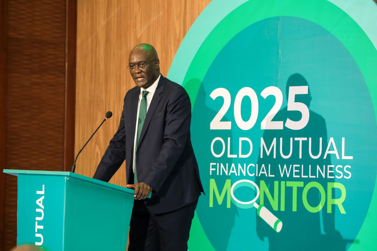 OldMutual_Ke's tweet photo. We are live from @SerenaNairobi for the launch of the Old Mutual Financial Wellness Monitor. Opening remarks by Arthur Oginga, our Group CEO set the tone for a timely conversation on financial resilience, growth, and the future of Kenyan households. #KnowBetterDoBetter https://t.co/97UxYpKhLa