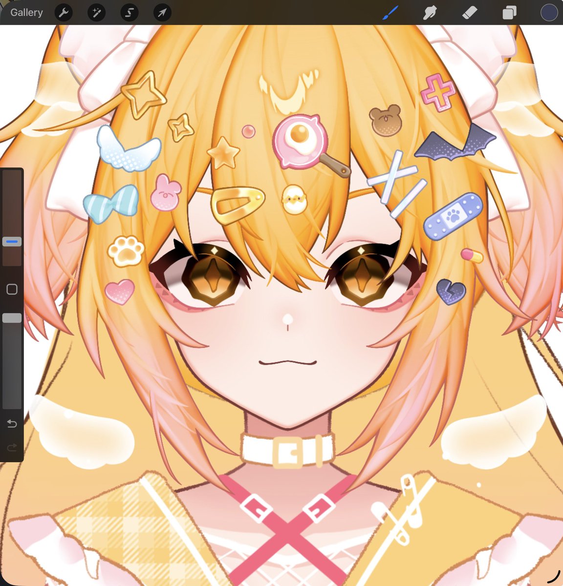 manero6n's tweet photo. 我最喜歡的髮夾是中間的鍋子🍳
這樣畫好可愛 https://t.co/UoAZDbUveW