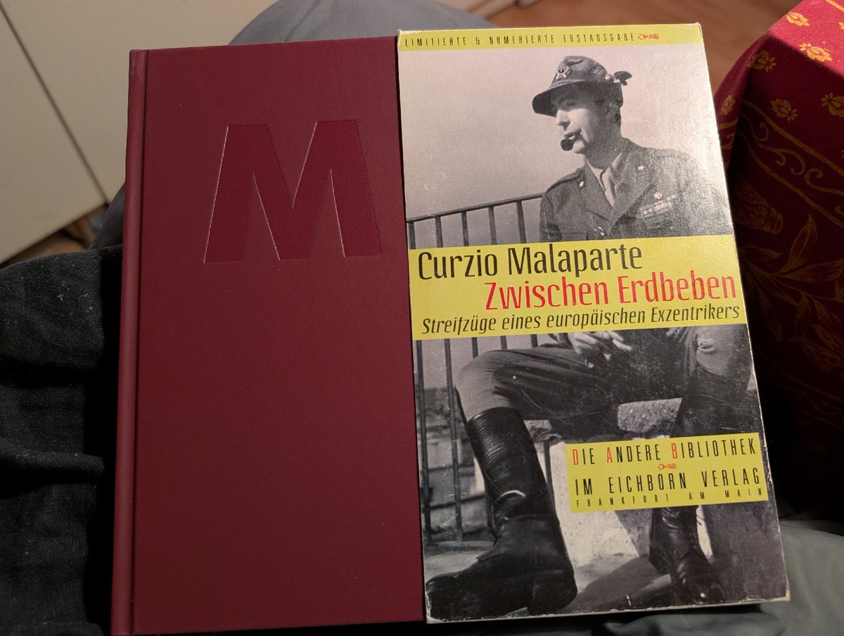 mehrwortwert's tweet photo. #Lektürentagebuch 24.3.26: bei #ErwinSeitz über die #Verfeinerung der #Deutschen gelesen, mehr über #CurzioMalaparte in Zwischen Erdbeben erfahren.
https://t.co/20RR6ByuUj https://t.co/eEO1l346Cs