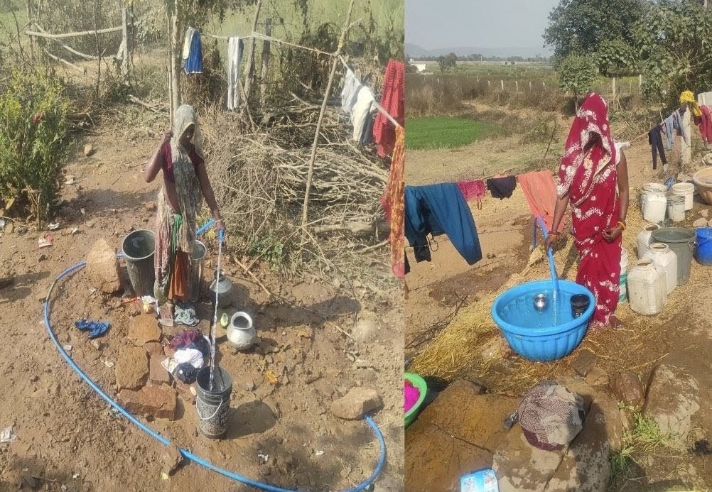 PhedSidhi56729's tweet image. #जलजीवनमिशन के अंतर्गत सीधी जिले के ग्रामों में  #क्रियाशीलघरेलूनलकनेक्शन #FHTC प्रदान कर हर ग्रामीण परिवारों तक सुरक्षित पेयजल पहुँचाने में अग्रणी भूमिका निभा रही सीधी phed ।लोक स्वास्थ्य यांत्रिकी विभाग खंड सीधी
      ग्राम डढ़िया उपखण्ड चुरहट