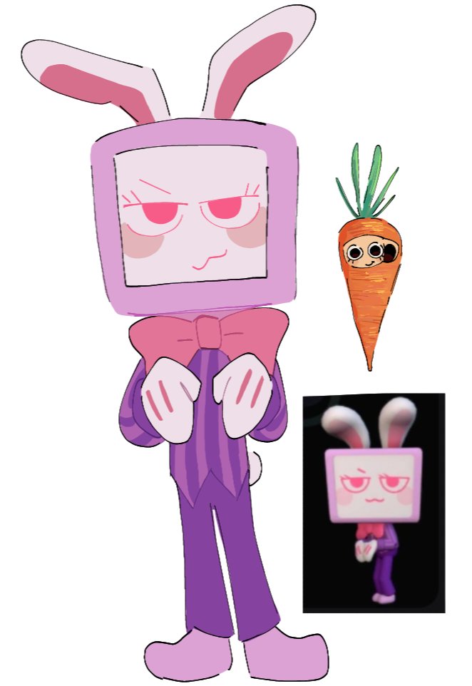 dream_theartist's tweet image. Stupid bunny
#dandysworldvee