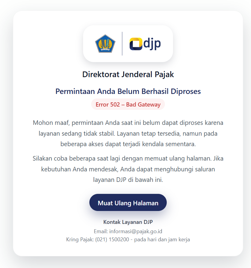 di era koding pake AI gini kok bisa ya web pemerintah masih suka down gini wkwk. emg sesusah itu ya bikin web scalable? heran