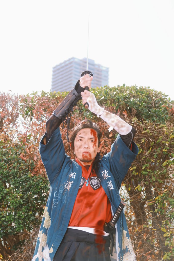 ⛩️常陸國綱⛩️コス垢⚔彩葉組局長⚔次回→池袋a!4/4 tweet media