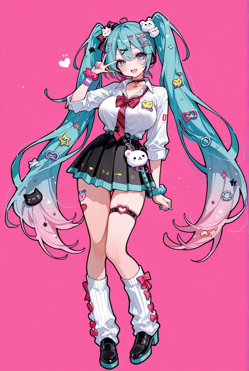 ぎゃるミクちゃん

#Aiartowork  #AIart  #AIイラスト #初音ミク #HatsuneMikuArt  #SeaArt #SFW