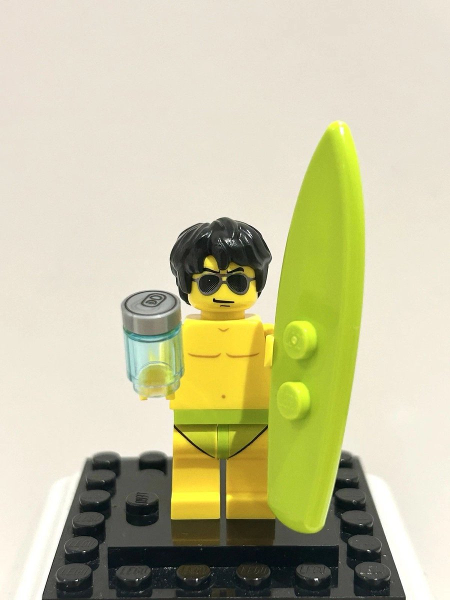 infinitybricks8's tweet image. Catch the ultimate wave with Reef! Whether he's carving through the surf or chilling on the sand, this Infinity Bricks original is the king of the coast 🏄‍♂️

#LEGO #LEGOminifigures #LEGOcollection #LEGOcommunity #LEGOaddictAFOL #LEGOreseller #LEGOforsale #InfinityBricks #SurfLife