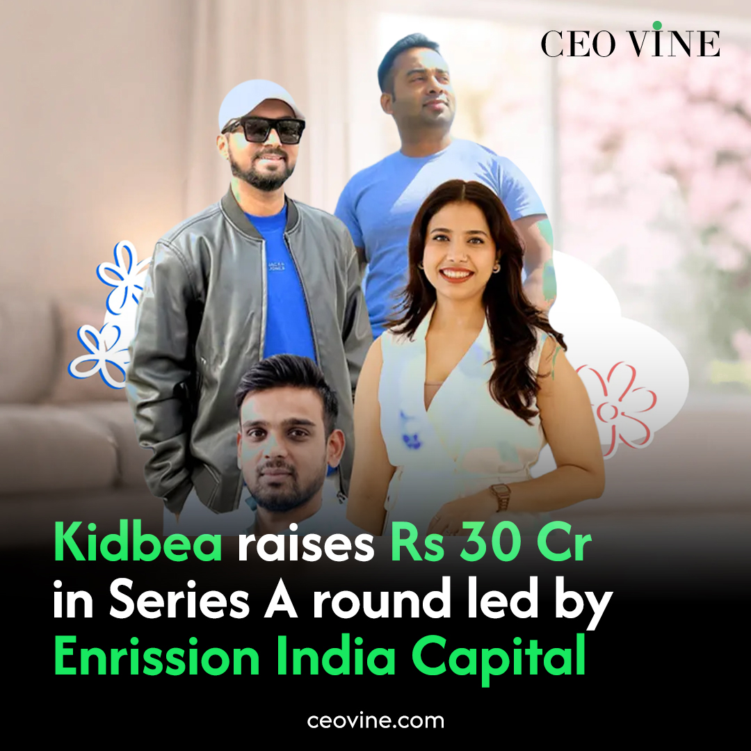 CeoVine's tweet photo. @kidbeaofficial, a Noida-based bamboo-led kidswear and childcare brand, has raised Rs 30 crore (~$3.2 million) in a Series A round led by Enrission India Capital.
Read more: https://t.co/Fc8Ovx9Vmd
#Kidswear #StartupIndia #BabyProducts #FundingAlert #D2C #CeoVine https://t.co/tfydFnYgJ8
