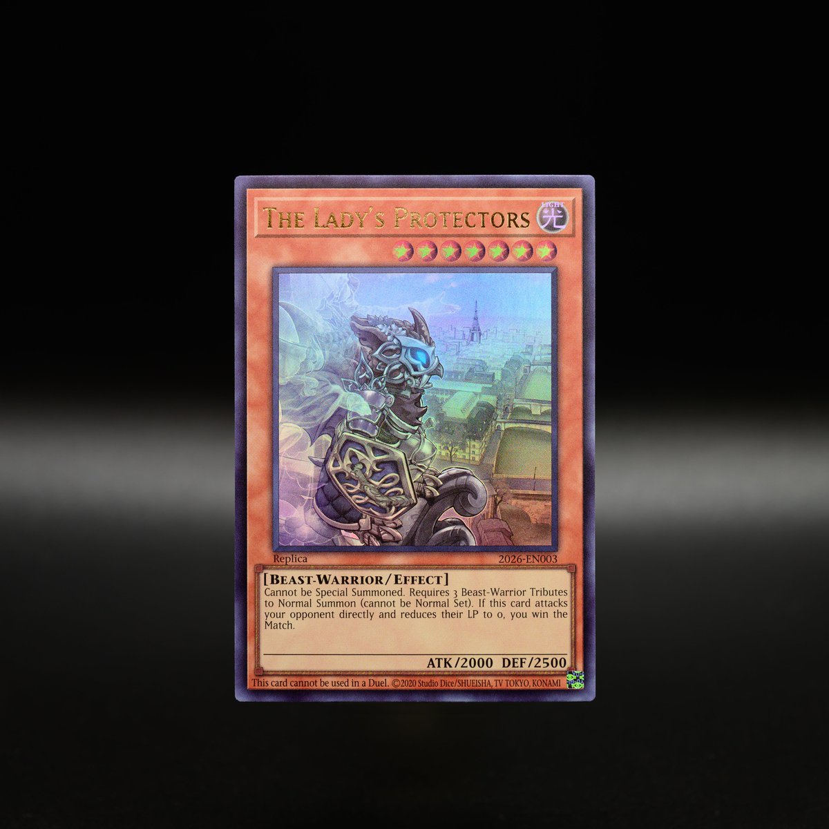 The Lady's Protectors 遊戯王ocg プロモーションカード The Lady's Protector #yugioh #yugiohtcg #yugiohcards - YouTube