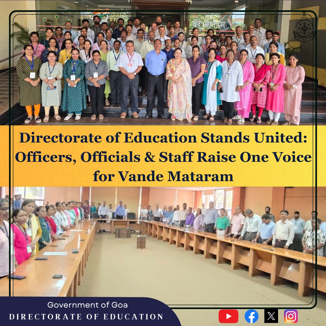 Directorate of Education, Goa tweet media