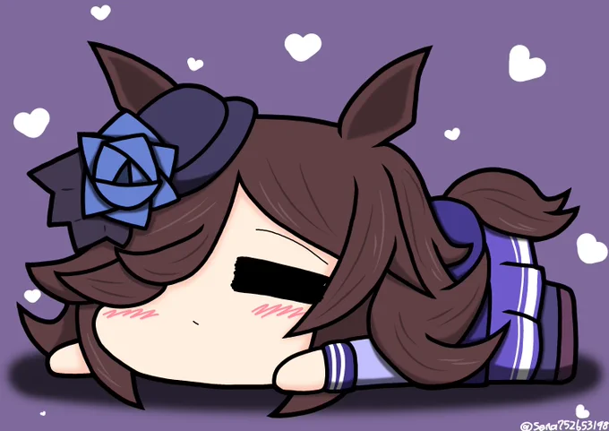 ウマ娘の寝そべり…('ω'`) 売ってほしい…(¦3[▓▓]