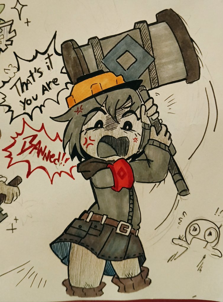 Hehe more builderwoman yeaah..#forsaken #builderman