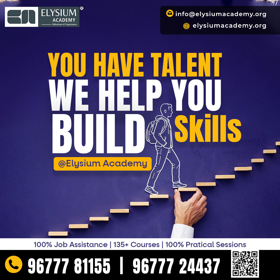 elysiumacademy's tweet photo. Want to get selected during placement season? 🎓✅
🌐 Visit: https://t.co/xCjbLYehbC

#elysiumacademy #Varanasi #Operation_Searchlight
#softwaretraining  #pythoncourse #javatraining #fullstackdevelopment #webdevelopmentcourse #digitalmarketingcourse #datasciencecourse https://t.co/rRvTPouNOU