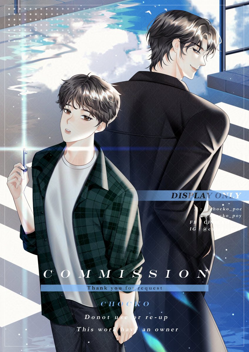 (2025)
(Type) : Novel Cover

🩵🤍

#CHOCKOcommission
#commissionTH #ปกนิยาย