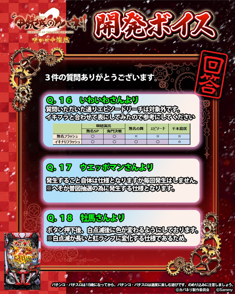 サミー開発ボイス【公式】 tweet media