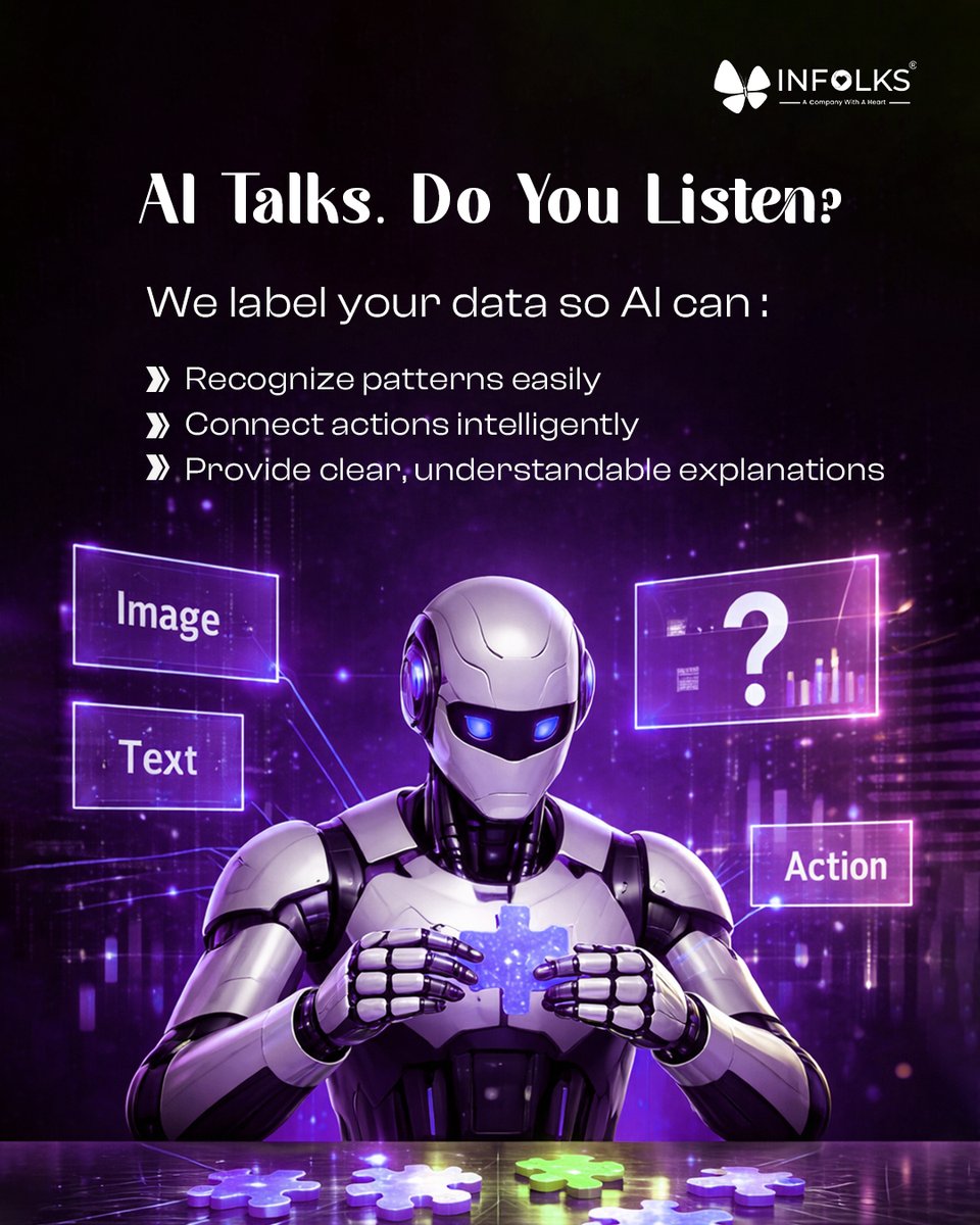 infolks_'s tweet photo. ๐ค Ever wonder how AI makes decisions?
Explainable AI turns predictions into insights you can trust.
โจ Ready to see your AI think clearly?
๐ฉ customersupport@infolks.in
๐ https://t.co/73NOENwHYV
๐ +91 70258 89911
#ExplainableAI #DataLabeling #AI #SmarterAI #Infolks https://t.co/2xhiODEI7N