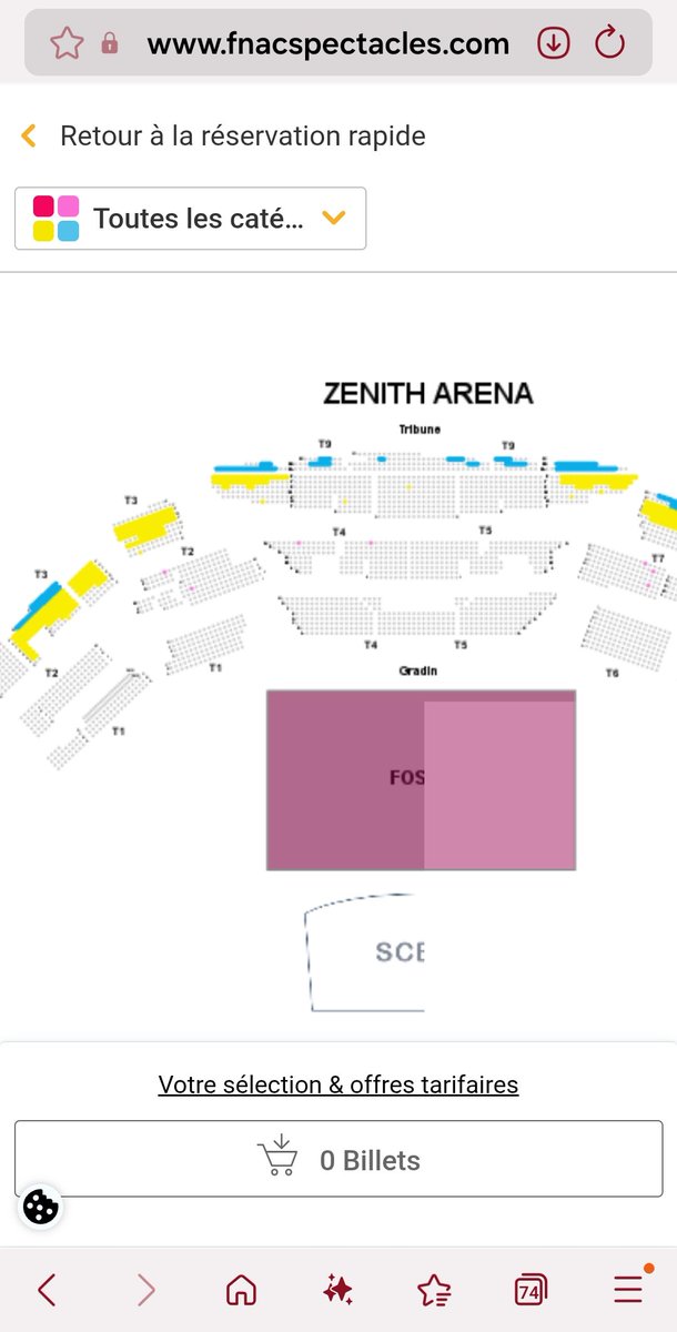 AMadeleine61138's tweet image. Son dernier zenith de lille en novembre 2026 , presque plein #HelenaBailly #lille #basique