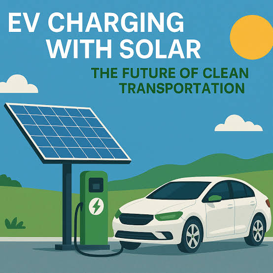 Nare_Energies's tweet photo. EV Charging + Solar = The ultimate clean energy combo!!
 From home setups to massive solar carports, the future of transportation is powered by the sun. No more grid stress, just pure renewable energy for your EV.

#EVSolar #SolarPower #EVCharging #CleanMobility https://t.co/Bn4jKLmCeI