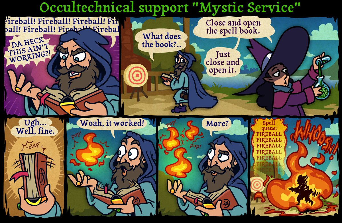 Mystic Service tweet media
