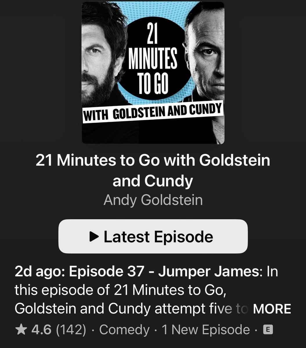 andygoldstein05's tweet photo. This weeks poddy is out now 

https://t.co/EA5Hot2vDp https://t.co/5yj67Ylp5u