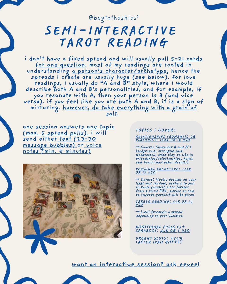 eevee does tarot 🎐 tweet media