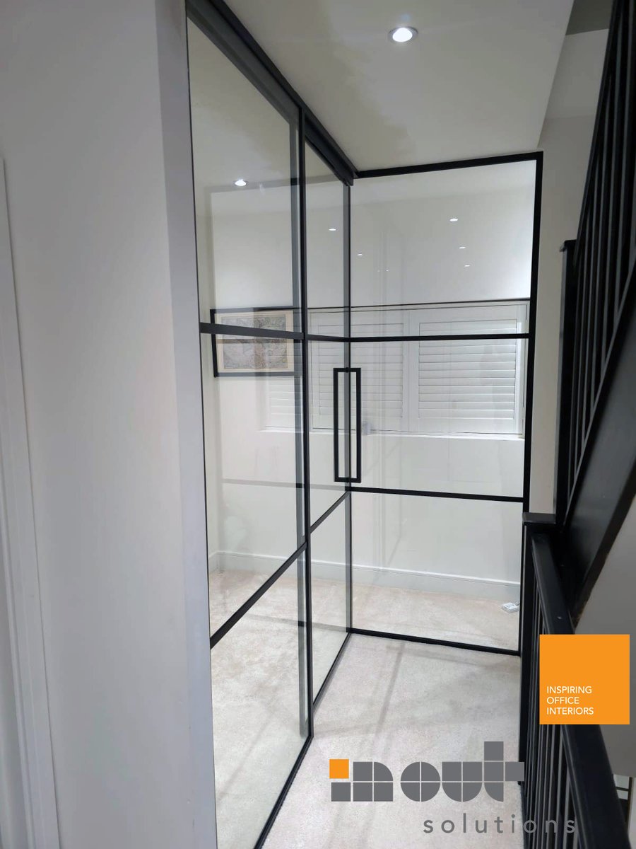 inoutsolutions's tweet photo. Visually Connected Physically Separated. Sliding Glass Door Installed in Feltham. #slidingglassdoor #glassroomdivider https://t.co/jzmrSK0kLs