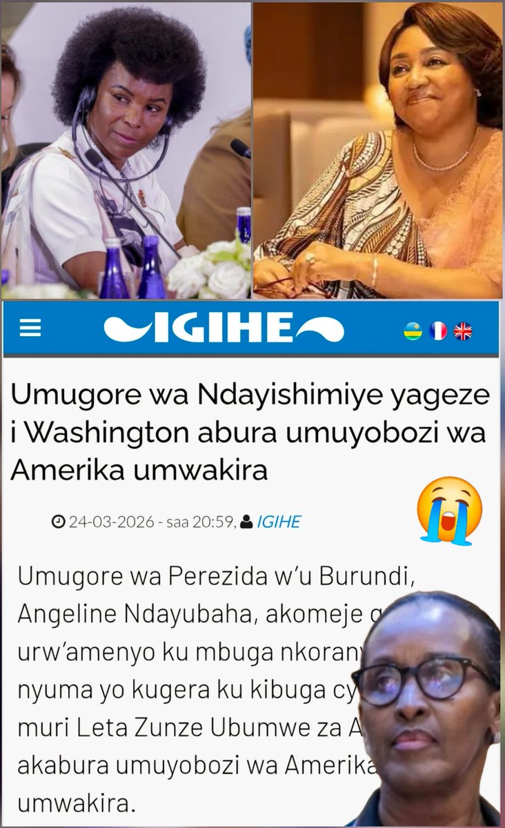 Alfred Antoine UZABAKILIHO tweet media