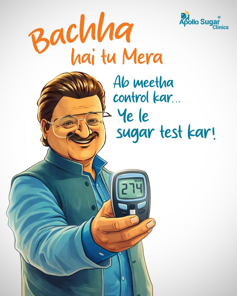 ApolloSugar_Ind's tweet photo. Don’t ignore the signs, take control before sugar takes over.
Regular monitoring can make all the difference.

Consult our experts today, call 1800-103-1010. https://t.co/GhYtWisGut