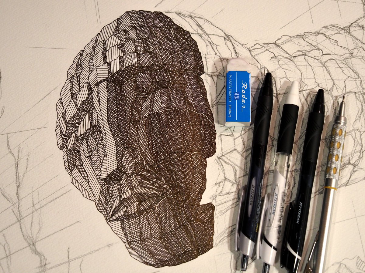 石像の画家Jun tweet media