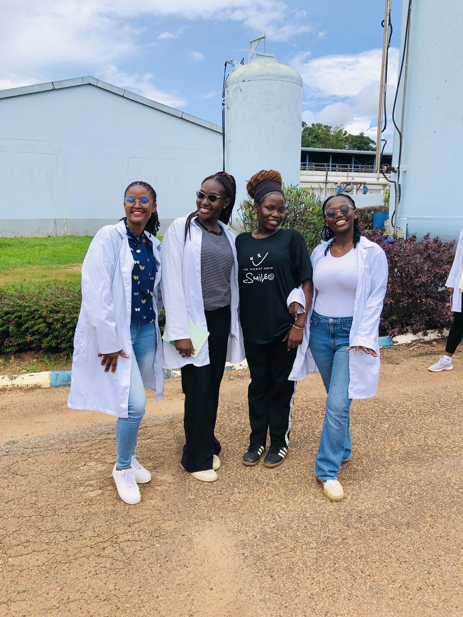 KUEMA25's tweet photo. @KUEMA25 in pattern-ship with BESTM class of 24 visited @nwscug Ggaba water treatment plant for research.
@kyambogou https://t.co/DvmNj44lBh
