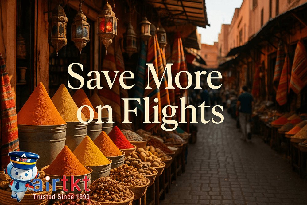 AirTkt's tweet photo. First trip to Marrakech? Discover must-see spots, cultural tips, and budget hacks for your journey. Start planning smarter! Full guide: https://t.co/5FHezR2Z4T #TravelTips #Marrakech #FlightDeals #BudgetTravel #TravelSmart #VacationPlanning https://t.co/dixW6wf14g