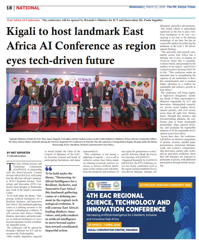 4th EAC Regional STI Conference tweet media