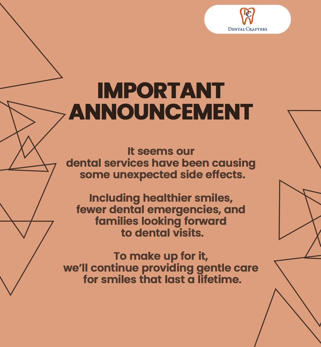 dental_crafters's tweet image. Are you experiencing any of these side effects?
.
.
.
dentalcrafters.ca
.
.
.
#dentistry #justforfun #dentalhumor #DentalCrafters #Oakville #ON #Canada