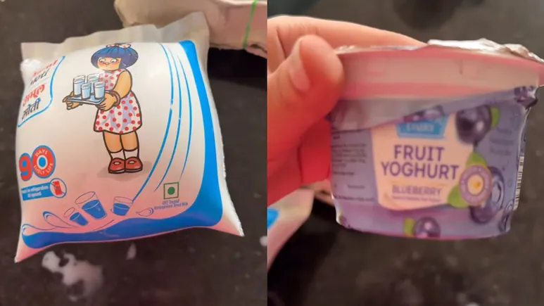 NDTVFood's tweet image. Torn Mother Dairy Curd Cup, Leaky Amul Milk Pouch In Zepto Order, Brand Reacts
ndtv.com/food/torn-moth…
#zepto #amul #motherdairy #viral