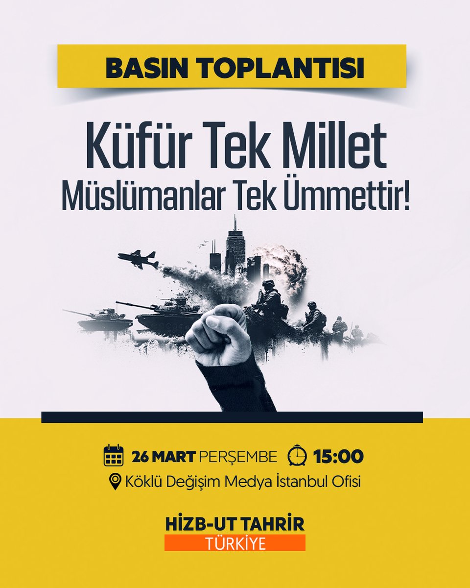 HizbutTahrir Türkiye tweet media