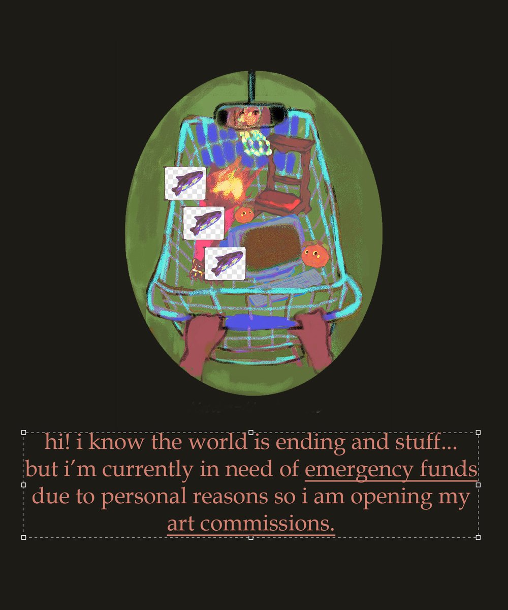 𝙖𝙣𝙩 (still alive and open for comms!) tweet media