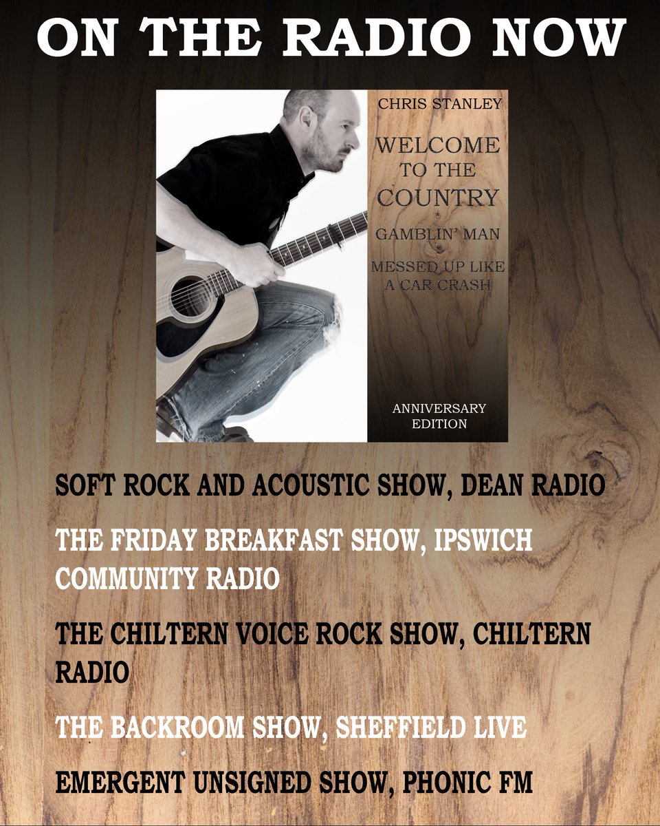 allthosestrings's tweet photo. Our new EP #WelcomeToTheCountry drops this Friday and has already snuck out to some of our favourite local radio stations - thanks to everyone who has played it so far!
#ThePrisonClubBand
#Country #Rock #Americana #NewMusic #NewMusicFriday https://t.co/bC0m3r5ebM