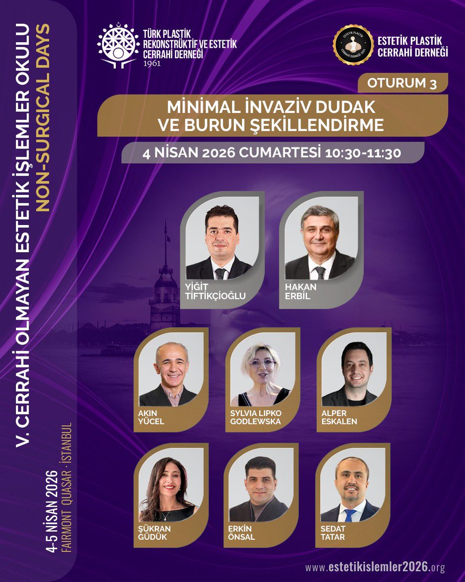 TPRECD's tweet photo. V. Cerrahi Olmayan İşlemler Okulu 3. Oturum✨ https://t.co/uaTQx82Ms3