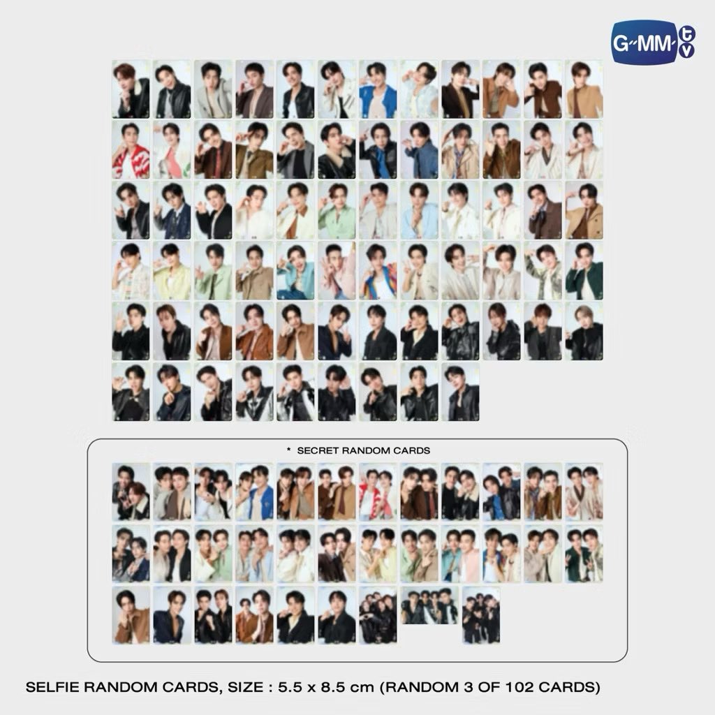 2026 GMMTV Pop Up Store in Tokyo : Collectible Random Cards. Inter