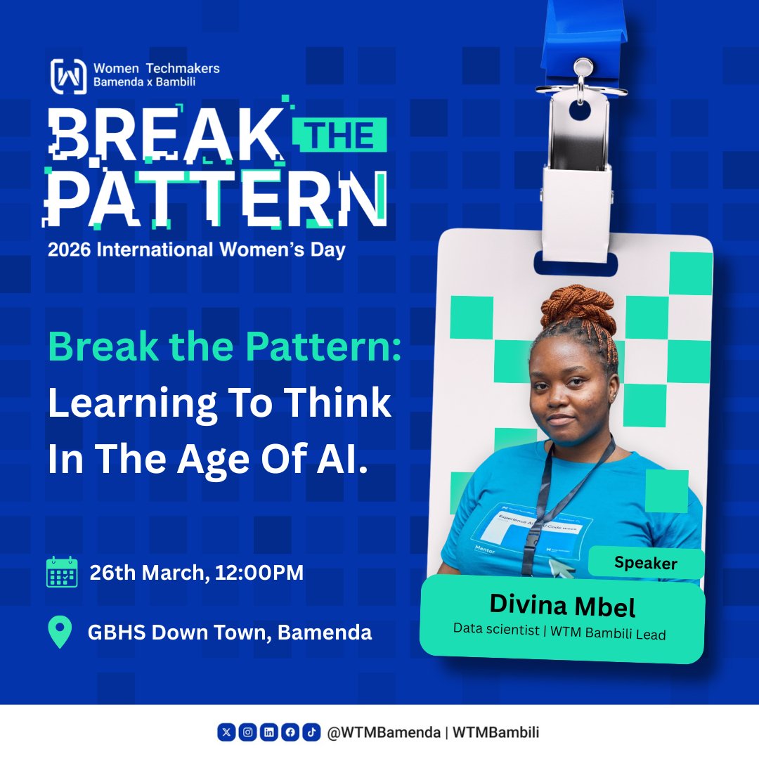 Women Techmakers Bamenda tweet media