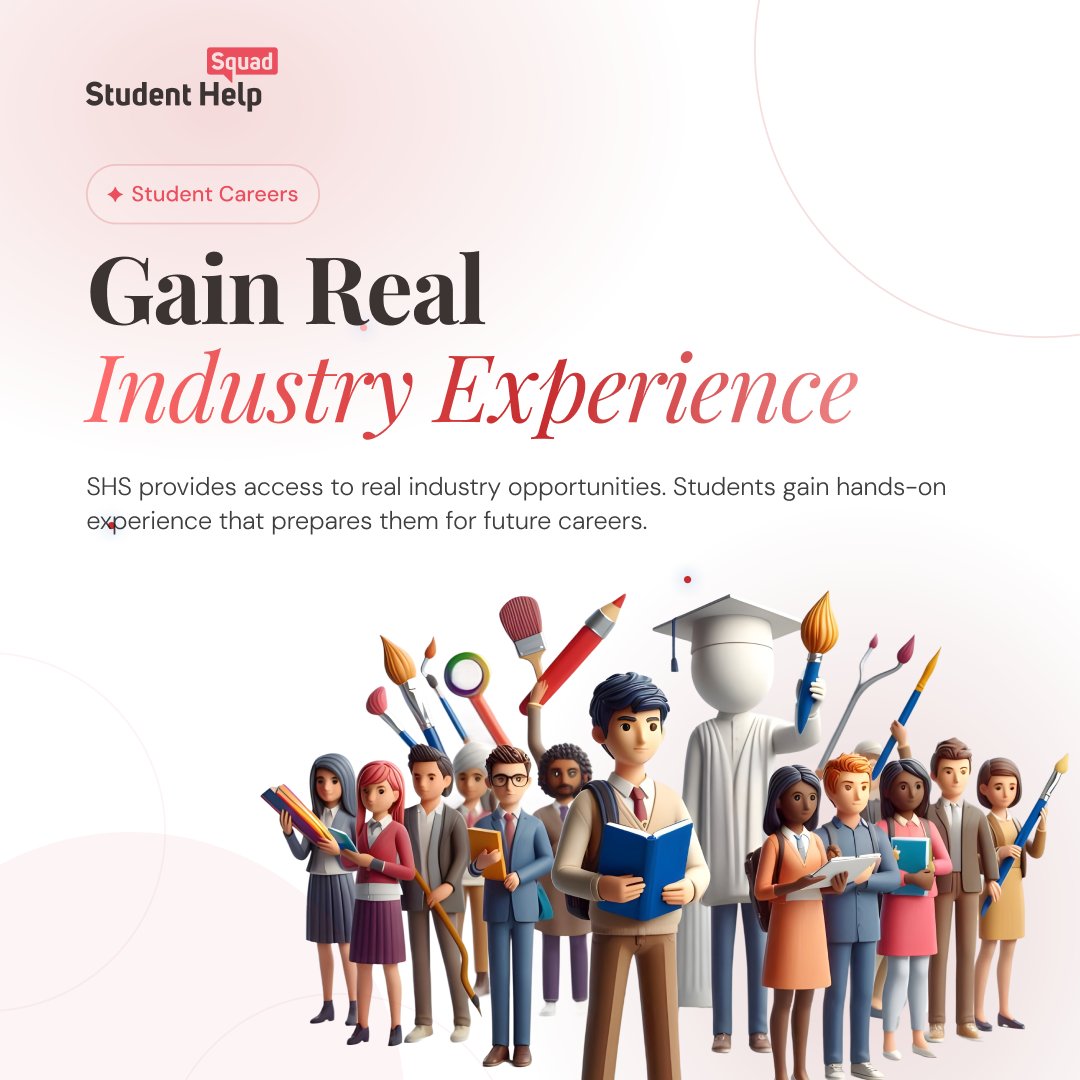 StudentHelpSq's tweet photo. Practical experience is one of the most valuable aspects of career preparation. Student help squad helps students participate in internships and real projects that provide meaningful exposure to professional environments.

#Studenthelpsquad #IndustryExperience #StudentCareers https://t.co/OBKu8uUGEv