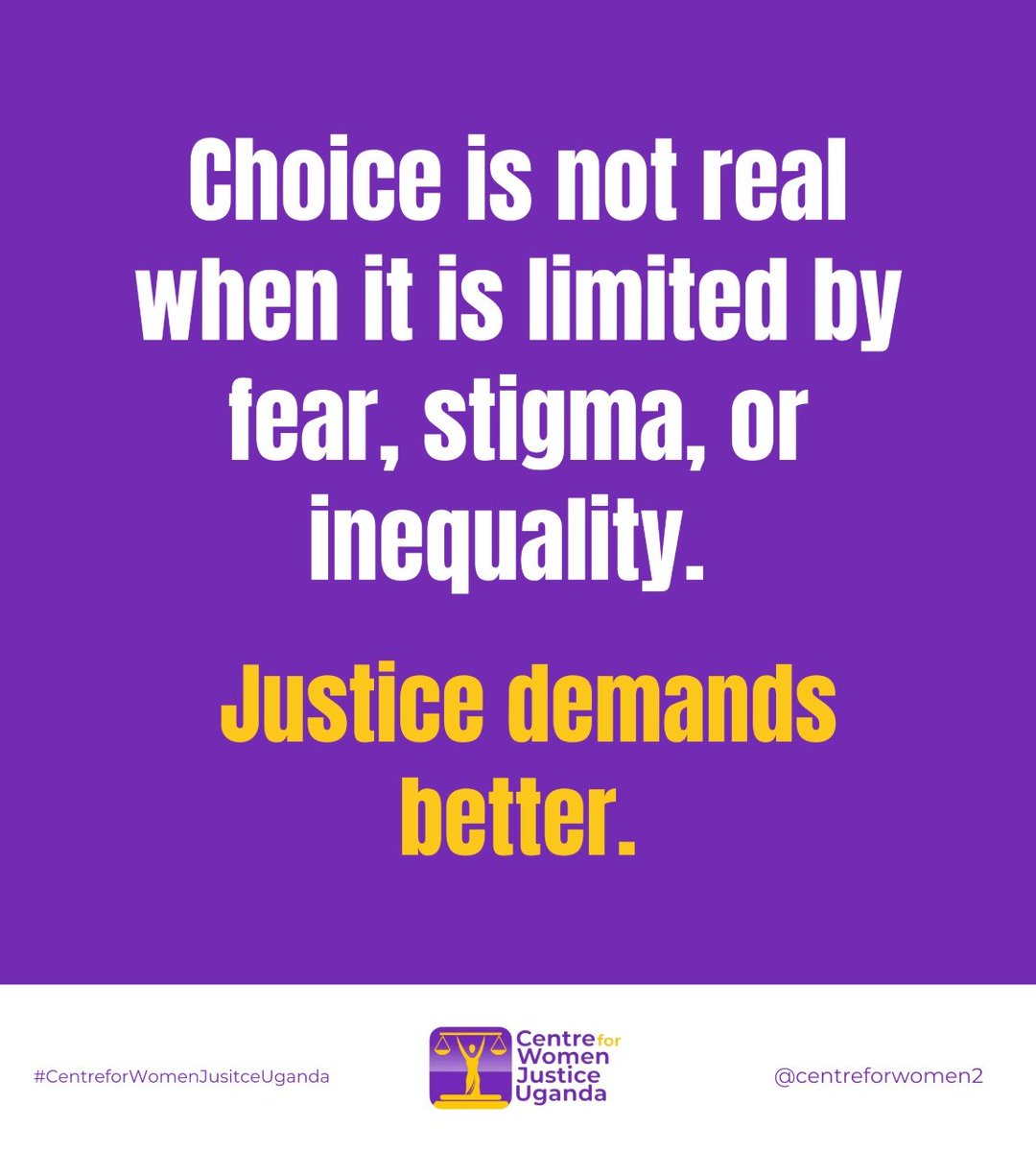 Centre for Women Justice Uganda tweet media