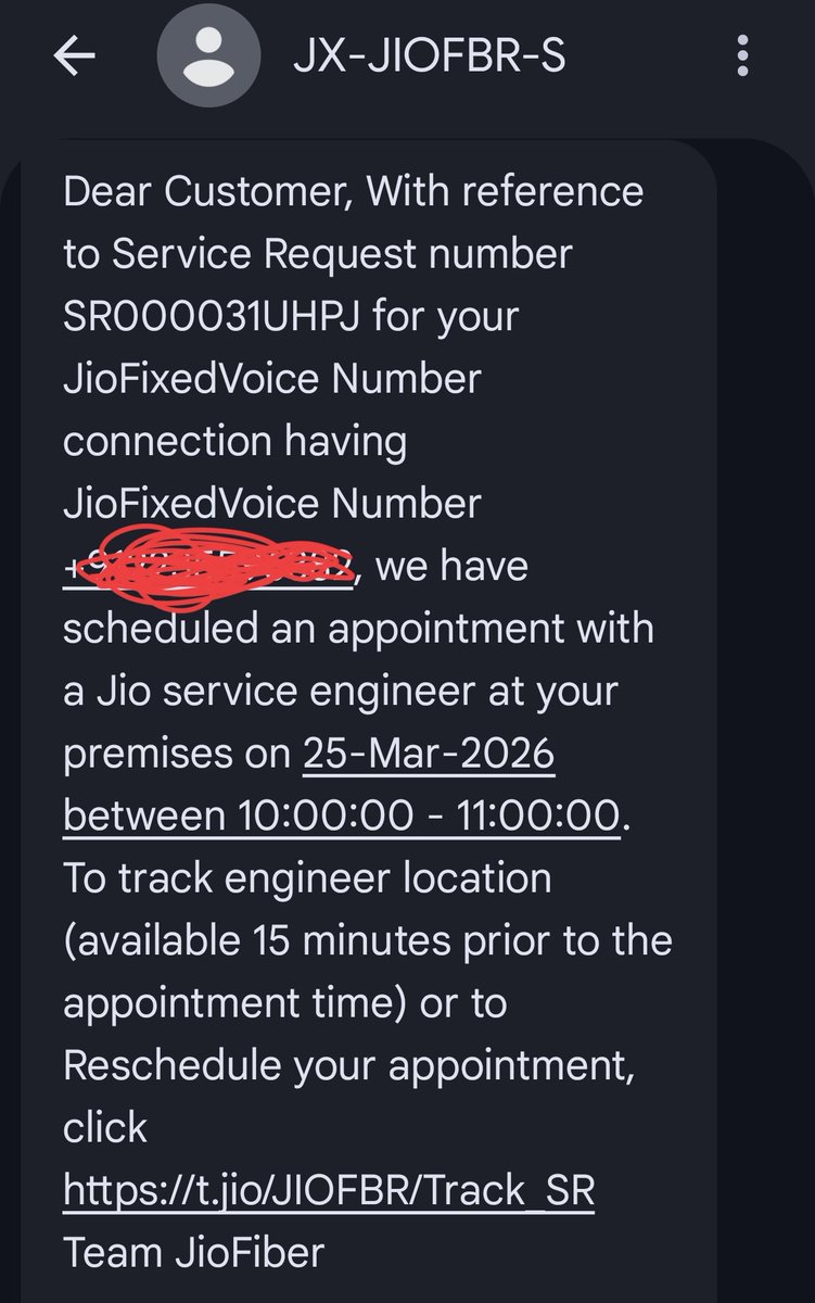 Sanjeev07620028's tweet photo. @JioCare worst service, On 23rd i purchased a new JioFiber connection &amp; after the next few hours services are closed, your irresponsible team is extending the schedule unnecessarily.What a cheap Dabba, @reliancejio @jio_fiber shame on your services.Arrange my refund &amp; return ASAP https://t.co/rBX6zrkApn