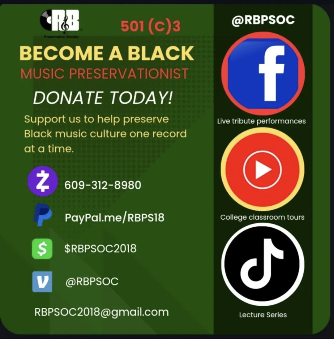Rhythm and Blues Preservation Society tweet media
