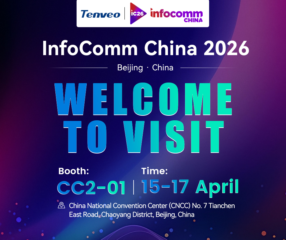 TenveoCamera's tweet photo. We’re excited to invite you to InfoComm China 2026 in Beijing! 
Join us as we showcase our latest AI-powered PTZ cameras and video solutions designed for modern production, conferencing, and live streaming.
🗓 April 15–17, 2026
📍 China National Convention Center
📢 Booth CC2-01 https://t.co/MyiNY1SbQG