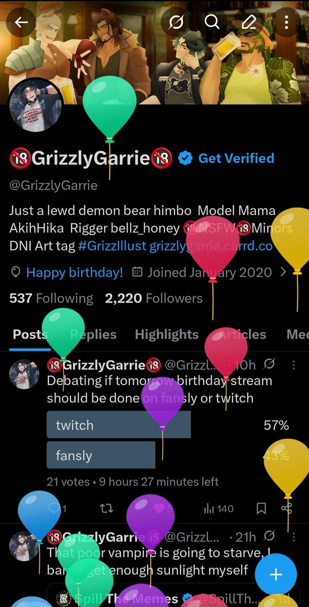 🔞GrizzlyGarrie🔞 tweet media