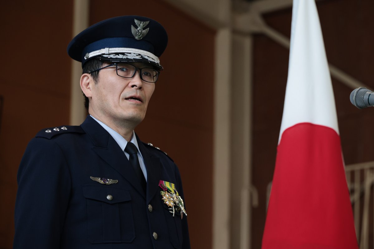 jasdf_adtc's tweet photo. 令和８年３月２３日、第２４代 #航空開発実験集団 司令官 として佐藤空将が着任しました。開発集団の活動指針である「創造・挑戦・信頼」のもと、新たな体制で任務に邁進してまいります。

#航空自衛隊
#空の勝利は技術に在り

↓司令官の着任挨拶はこちら↓
https://t.co/mUWvMnOpf4 https://t.co/tkKhzjO6Ek