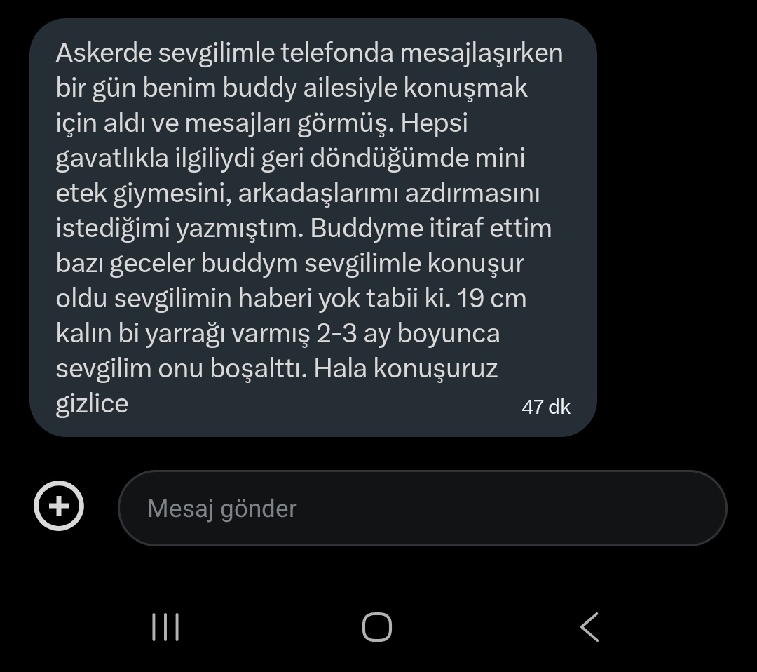 EttimItiraf's tweet photo. RT yi hakketti bencee...........🫂🫂
Takipcimin paylaşımı 👍👍
#sevgilim #aşkım #karım
#sevgilimenot 
#Hikaye #itiraf #itirafet  #itirafediyorum
#seniniçin #cumartesi #aldatankadınlar
#Eşim #aldatankadınlar 
#Aldatan #dekolte #cokseksikadinlar #GOLD #soruyorum https://t.co/WithCEh0Ka