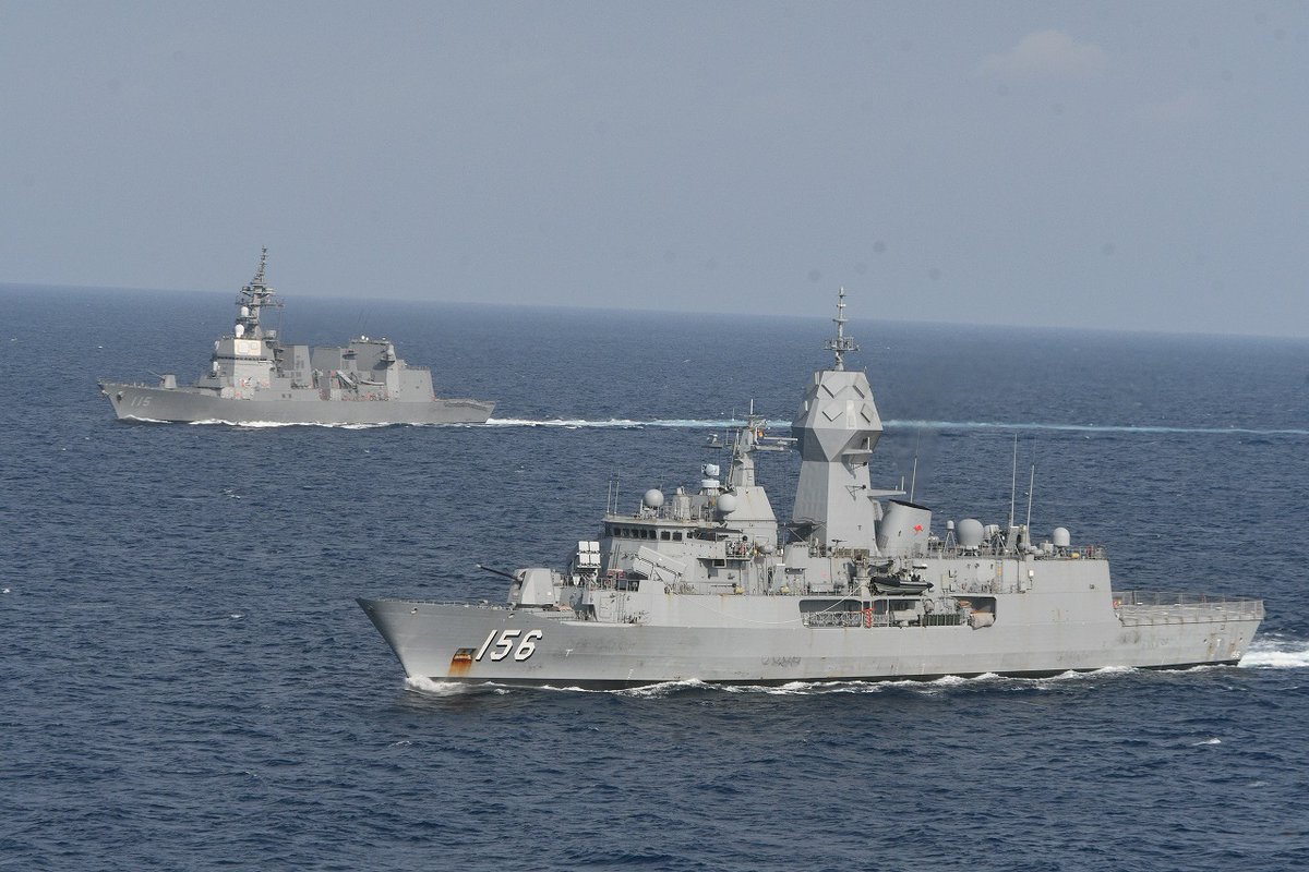 海上自衛隊　自衛艦隊（公式） tweet media