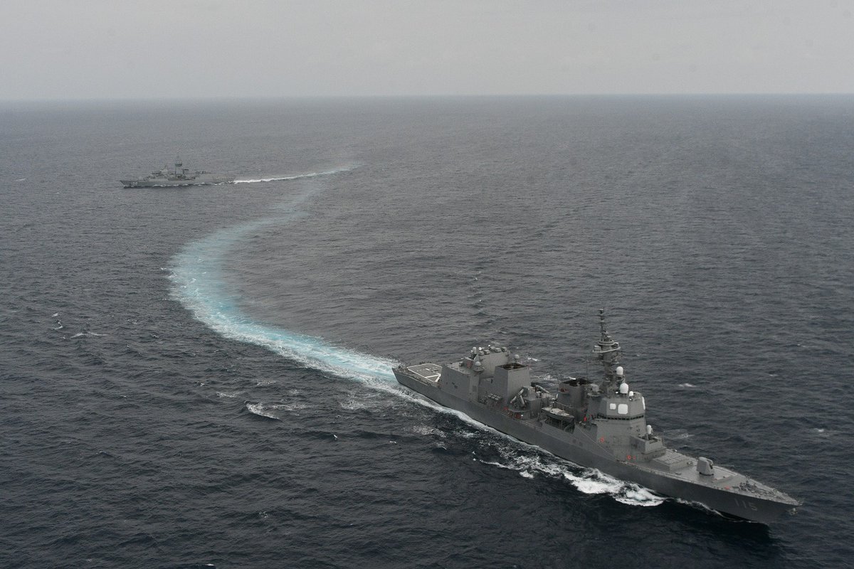 海上自衛隊　自衛艦隊（公式） tweet media