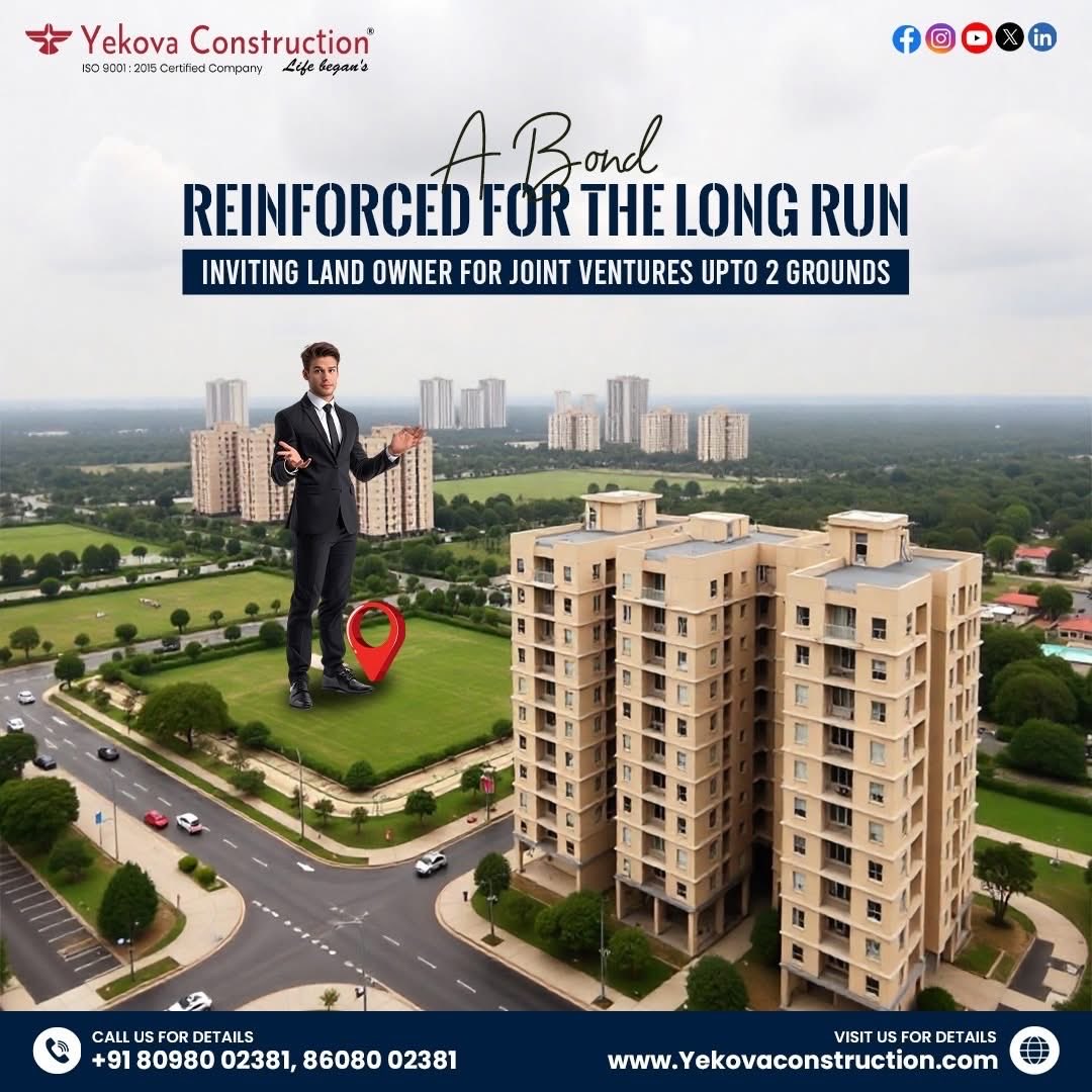 surendarbabu40's tweet image. Built on trust and durability, this partnership reflects the values of Yekova Construction.
Reach out to us!
📞+91-8608002381/+91-7550271038
📩 yekovaconstruction@gmail.com
🌐 yekovaconstruction.com
#constructionsites #lands #constructionworker #house